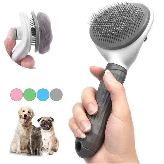 Brosse Autonettoyante pour Chiens & Chats – Toilettage Facile