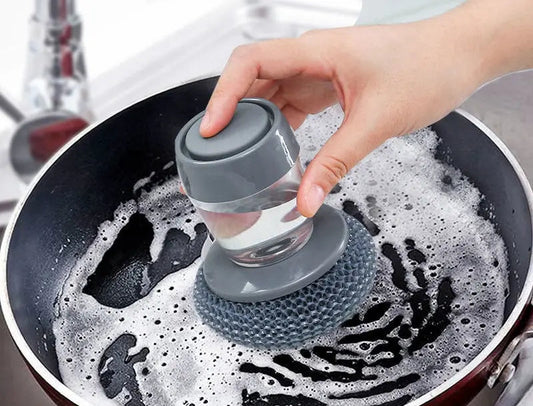 Brosse Distributrice de Savon Cuisine – Nettoyage Facile