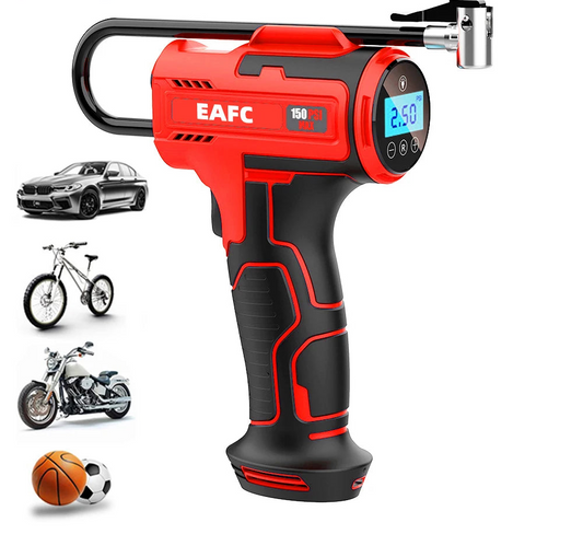 Compresseur d’Air Sans Fil 150 PSI – Pompe Électrique Portable