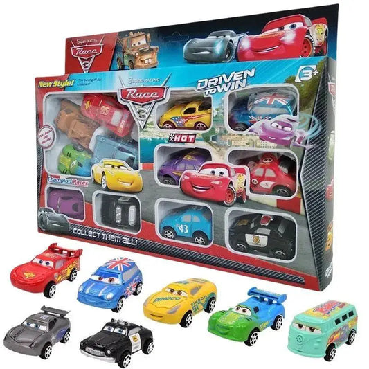 Coffret 12 Voitures Disney Cars – Flash McQueen & Friends
