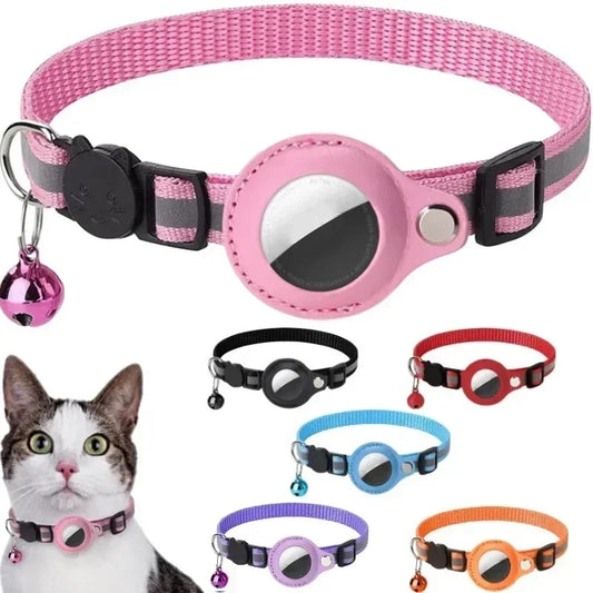 Collier Réfléchissant pour Chat – Compatible AirTag